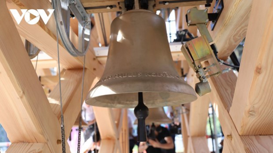 New bells ring out at Notre Dame Cathedral Basilica of Saigon